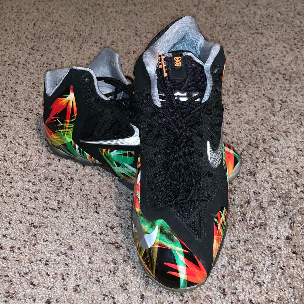 Big Kids Nike Lebron 11’s “EVERGLADES”